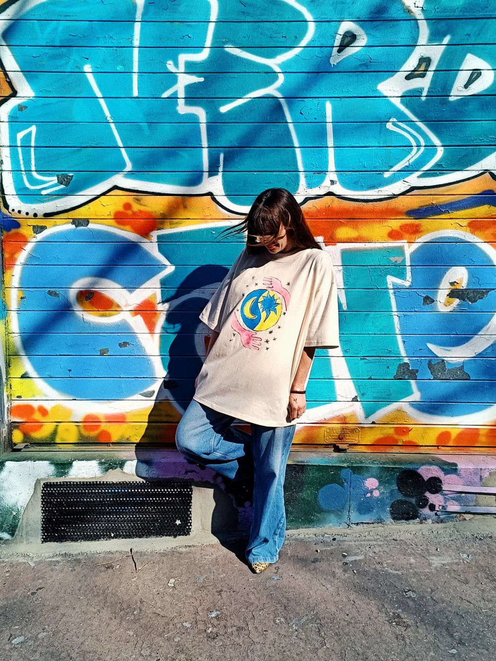 T-shirt écru Le Chariot