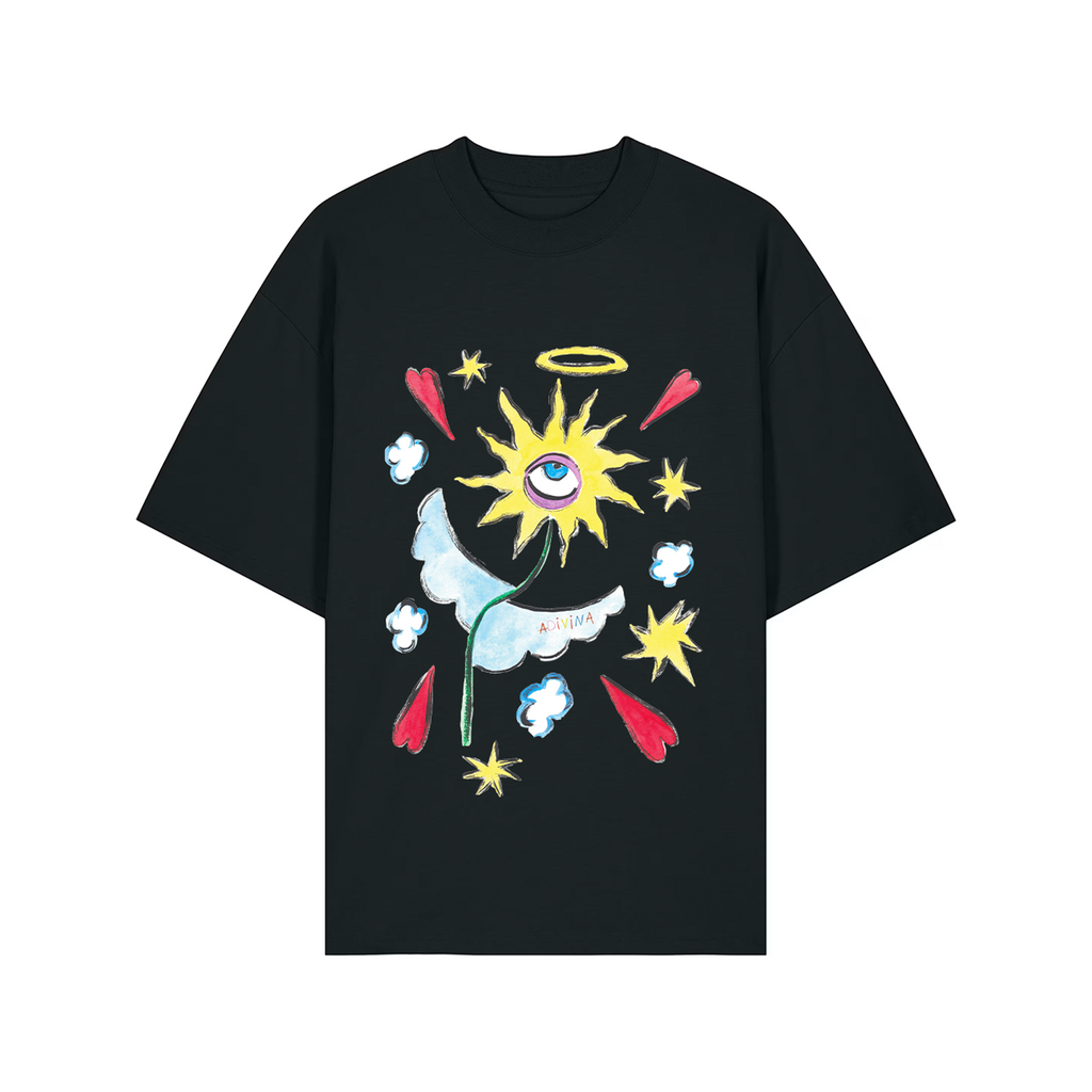T-shirt noir Le Jugement