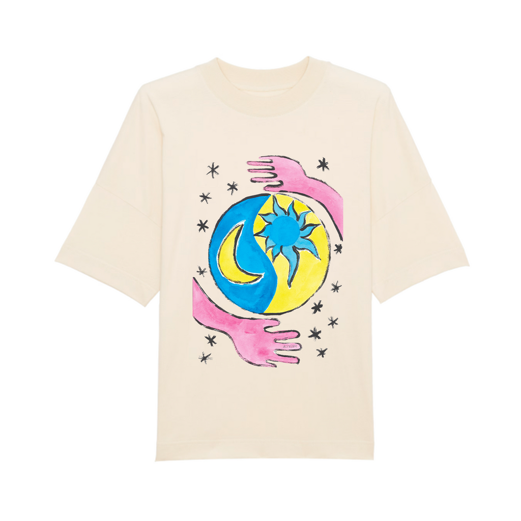 T-shirt écru Le Chariot