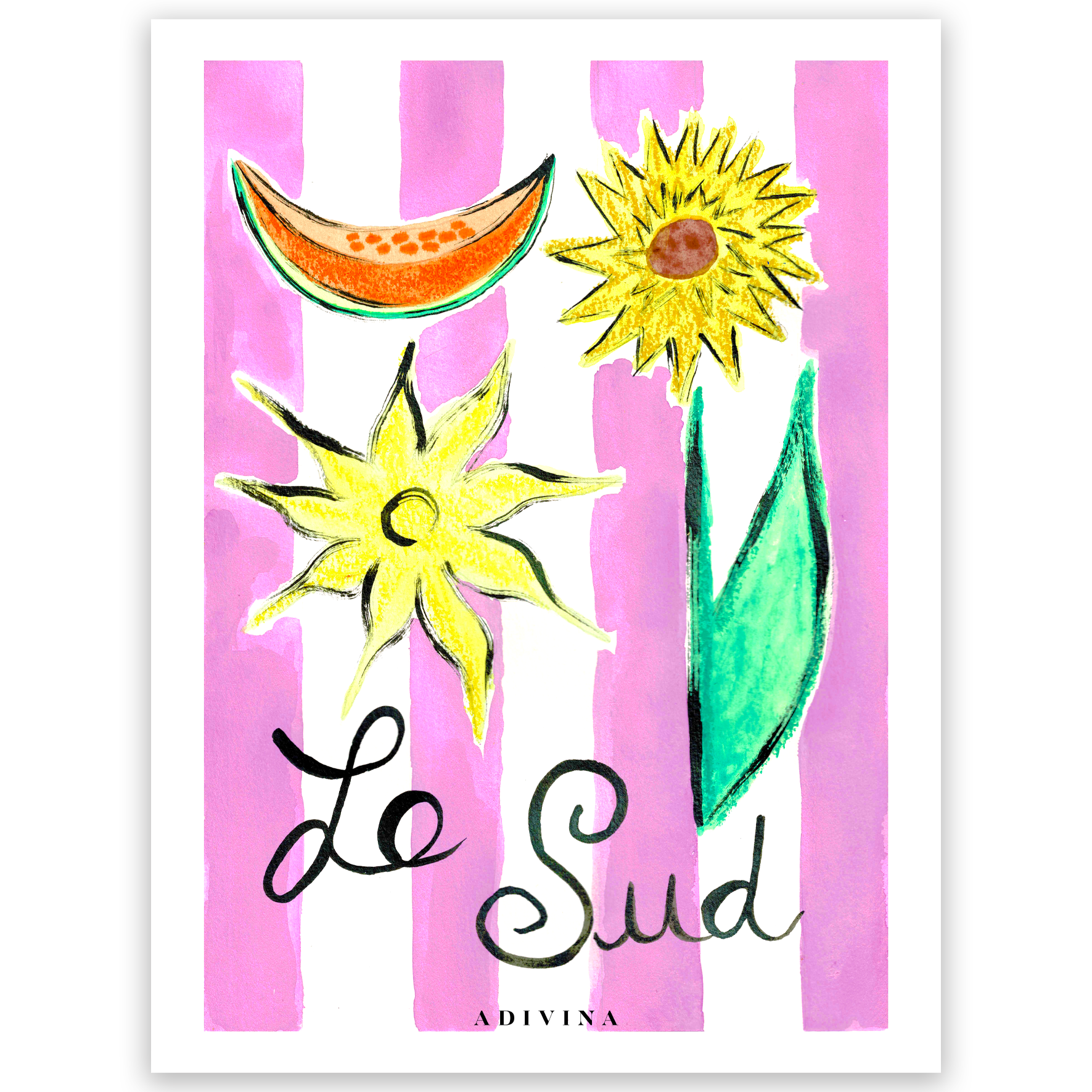 Affiche LE SUD